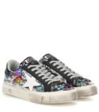 Golden Goose Deluxe Brand May Classic Sequinned Sneakers