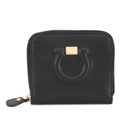 Salvatore Ferragamo Gancini French Leather Wallet