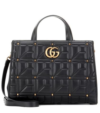 Gucci Gg Marmont Matelassé Leather Tote