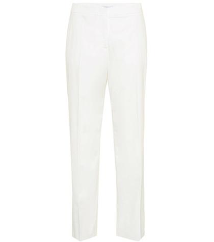 Agnona Cotton And Cashmere Trousers