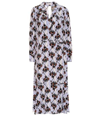 Loewe Flower Breeze Silk-blend Dress