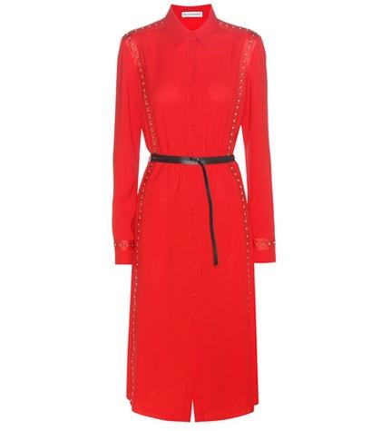 Altuzarra Bandido Studded Crêpe Dress