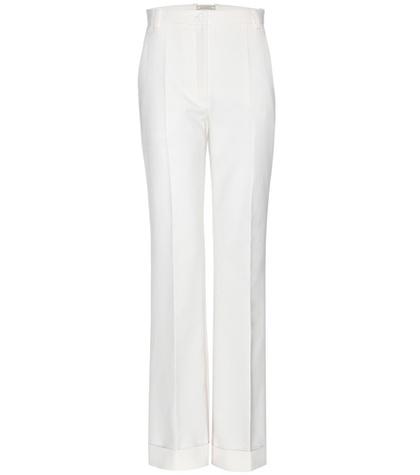 Nina Ricci Cotton And Wool Trousers