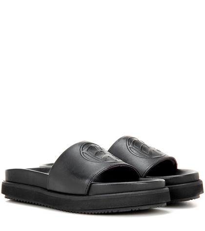 Eytys Hacienda Leather Slip-on Sandals