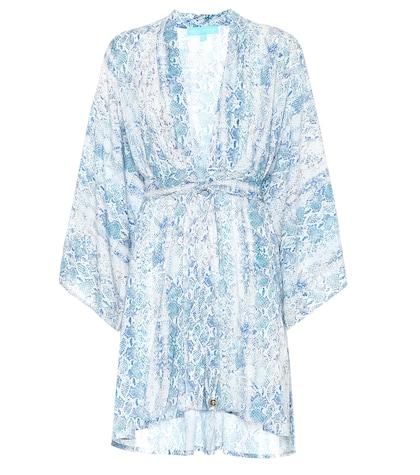 Melissa Odabash Eloise Printed Minidress