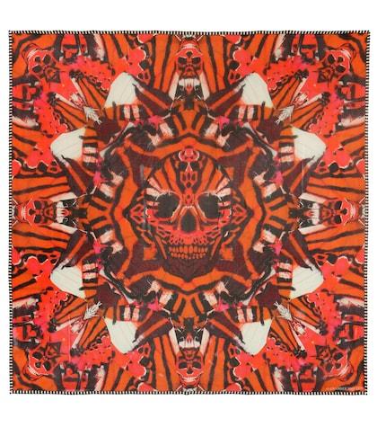 Attico Printed Silk Scarf