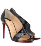 Saint Laurent Phoebe 100 Patent Leather Sandals