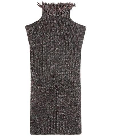 Valentino Knitted Cotton And Wool Top