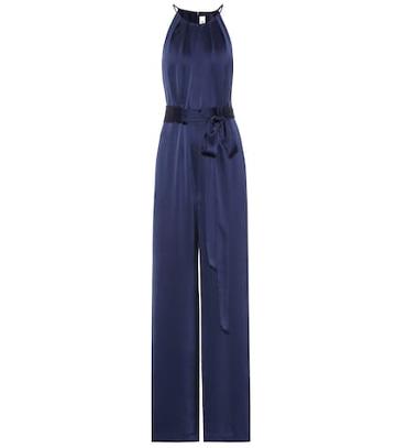 Diane Von Furstenberg Constantina Satin Wide-leg Jumpsuit