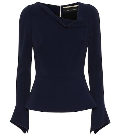 Roland Mouret Boronia Crêpe Top