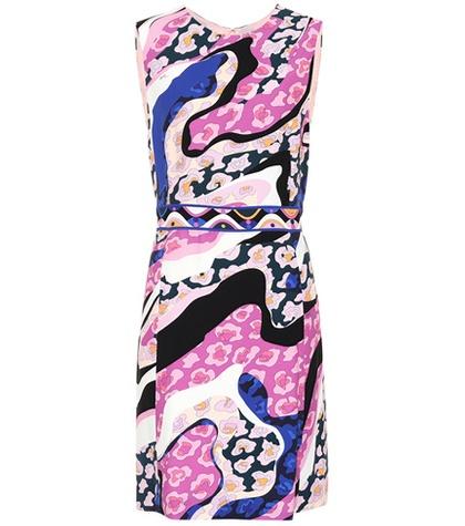 Emilio Pucci Printed Crêpe Minidress
