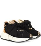 Sorel Canvas And Suede Sneakers