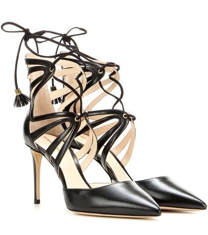 Nicholas Kirkwood Nara Leather Lace-up Sandals