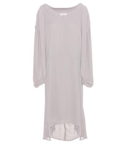 Alexander Wang Swing Collar Crêpe Dress