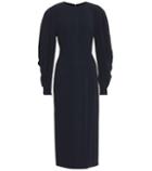 Victoria Beckham Crêpe Long-sleeved Dress