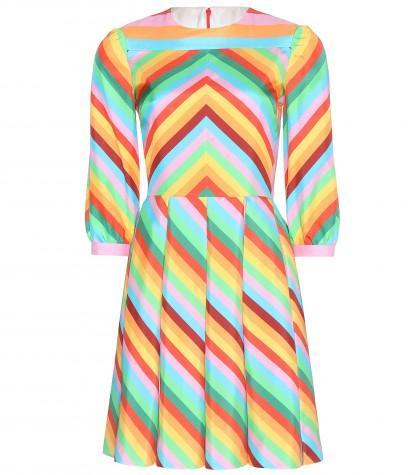 Valentino Printed Silk Dress