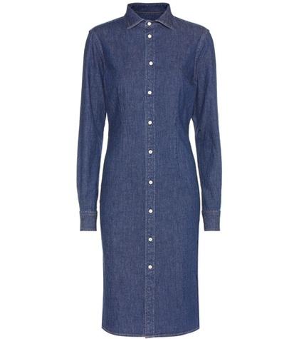J Brand Stretch-cotton Denim Dress