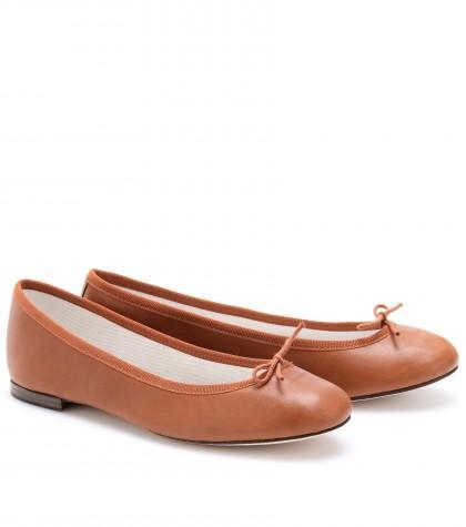 Repetto Cendrillon Leather Ballerinas
