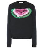 Givenchy Embroidered Watermelon Wool Sweater