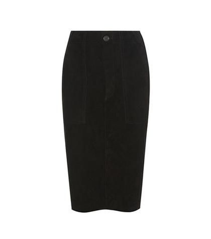 T By Alexander Wang Lino Suede Skirt