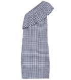 Velvet Virgie Asymmetrical Checked Dress