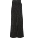 Roger Vivier Jacquard Wide-leg Trousers
