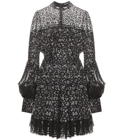 Vika Gazinskaya Printed Silk Dress