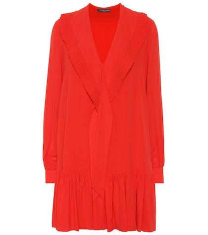 Alexander Mcqueen Silk Minidress