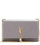 Gianvito Rossi Classic Small Monogram Leather Shoulder Bag