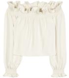 Diane Von Furstenberg Georgie Off-the-shoulder Top