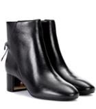 Tory Burch Laila Leather Ankle Boots