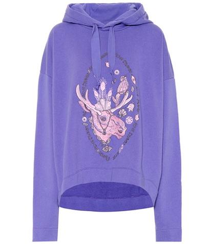 Johanna Ortiz Orinak Embroidered Cotton Hoodie