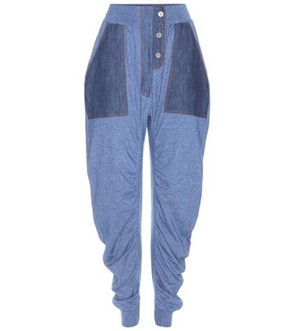 Stella Mccartney High-rise Cotton Trousers