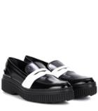 Tod's Platform Leather Loafers