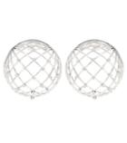 Dolce & Gabbana Globe Crystal-embellished Earrings