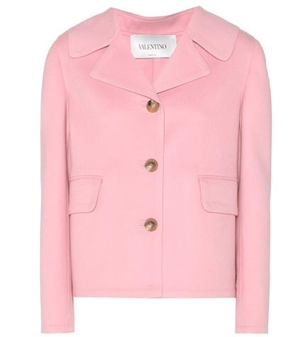 Valentino Virgin Wool And Cashmere Jacket