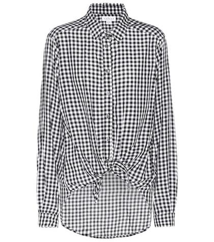 The Row Ruthann Plaid Shirt