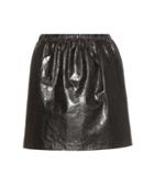 Miu Miu Leather Skirt