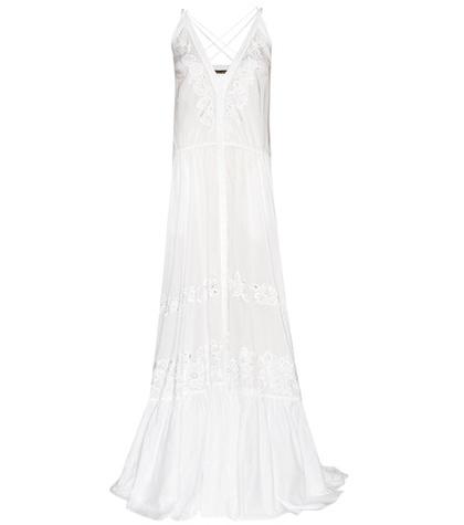 Roberto Cavalli Cotton Maxi Dress