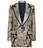Dolce & Gabbana Silk-blend Brocade Blazer