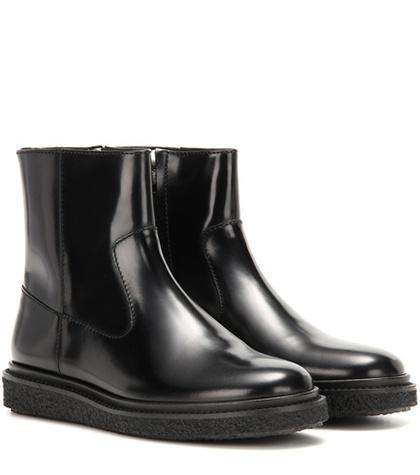 Valentino Étoile Connor Leather Ankle Boots