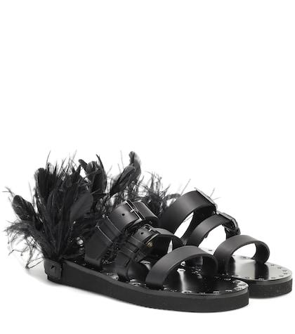 Valentino Garavani Valentino Garavani Escape Leather Sandals