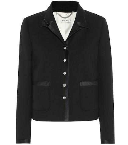 Miu Miu Wool-blend Jacket