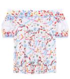 Peter Pilotto Printed Cotton Off-the-shoulder Top
