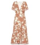 Monse Tea House Cotton-blend Midi Dress