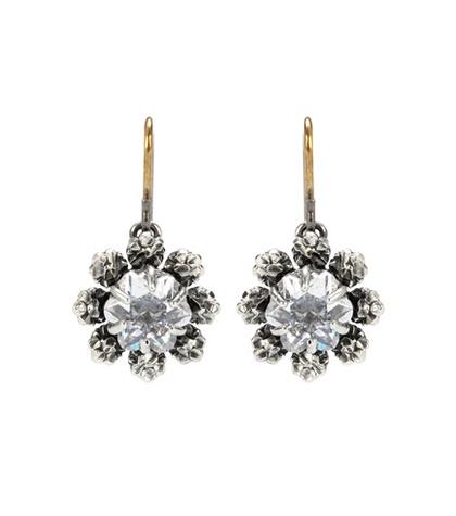 Eytys Embellised Silver Earrings