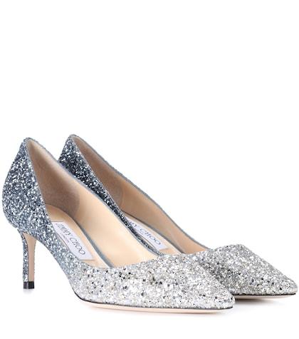 Joseph Romy 60 Glitter Pumps