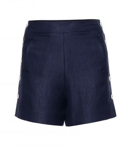 Loro Piana Leo Linen Shorts