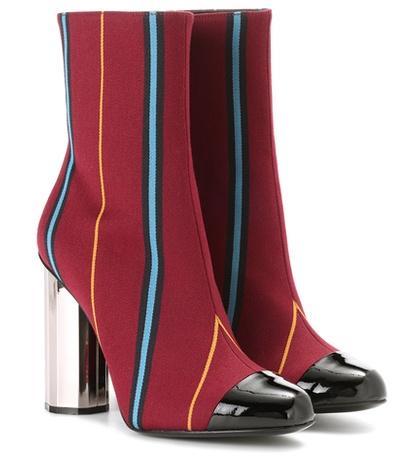 Marco De Vincenzo Fabric Ankle Boots