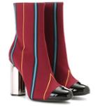 Marco De Vincenzo Fabric Ankle Boots